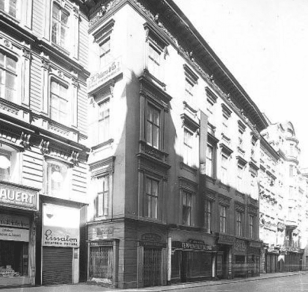 Eissalon Tuchlauben - Historische Ansicht